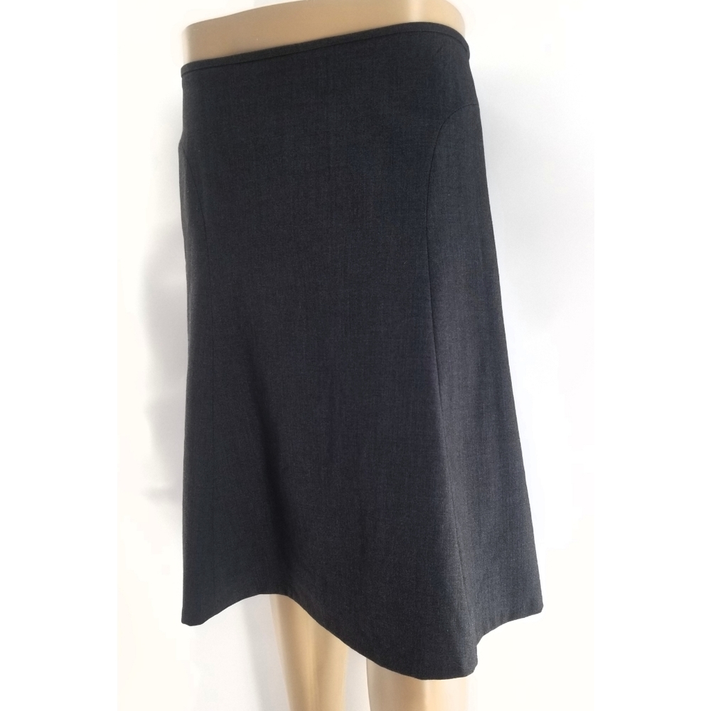 Calvin Klein grey skirt bell shaped S